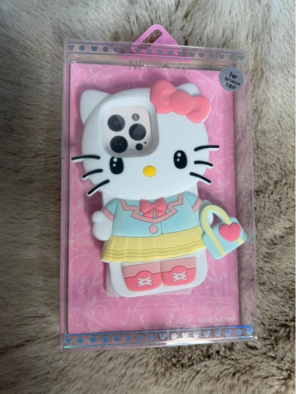 Cute Hello Kitty Pink Sanrio Soft Case for iPhone 17 16 15 14 13 12 11 Pro NEW